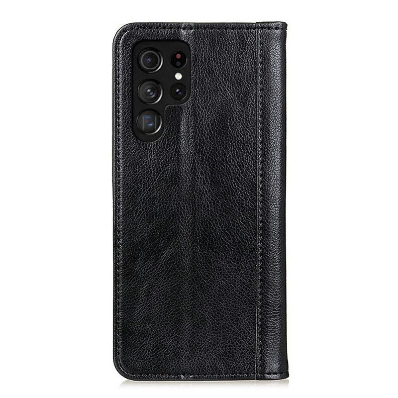 Folio Deksel Til Samsung Galaxy S26 Ultra Splittskinn