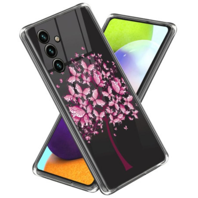 Deksel Samsung Galaxy A55 5g Rosa Tre