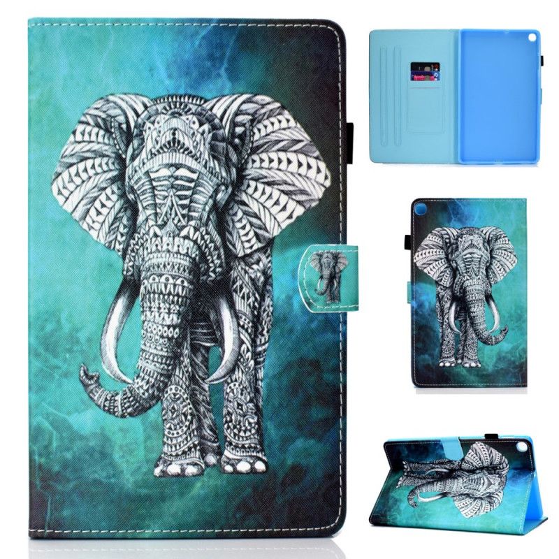 Folio Deksel for Samsung Galaxy Tab A 10.1 (2019) Sommerfugler