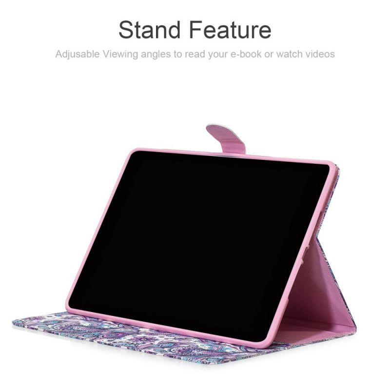 Folio Deksel Samsung Galaxy Tab A 10.1 (2019) Paisley Mønster