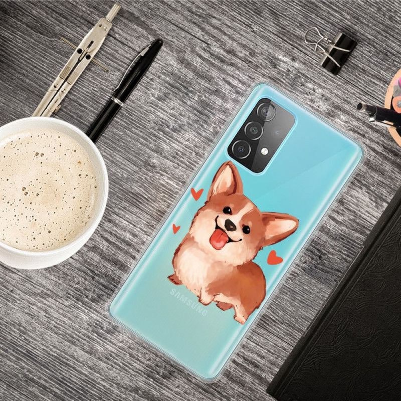 Deksel Samsung Galaxy A52 4G / A52 5G Mobildeksel Den Lille Hunden Min