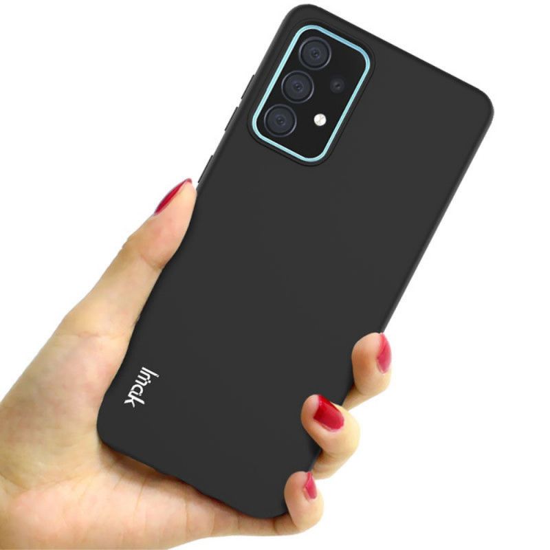Deksel Samsung Galaxy A52 4G / A52 5G Svart Mobildeksel Imak Uc-2-Serien