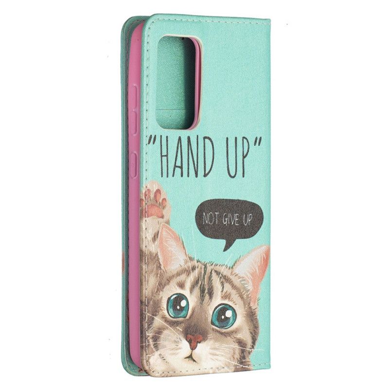 Folio Deksel for Samsung Galaxy A52 4G / A52 5G Hånd Opp