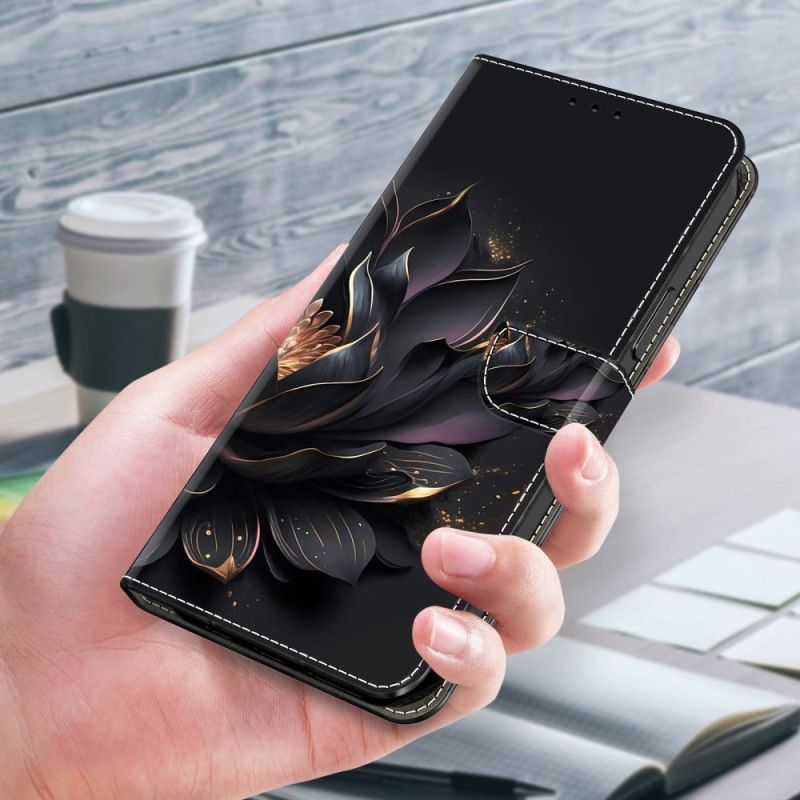 Folio Deksel Xiaomi Redmi Note 13 5g Lilla Lotus