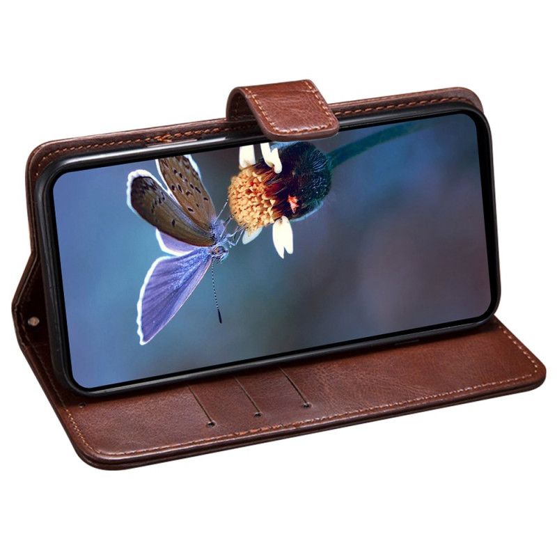 Folio Deksel Xiaomi Redmi Note 13 5g Skinneffekt Idewei