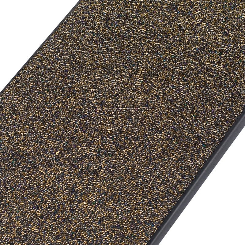 Deksel iPhone XS Max Svart Mobildeksel Paljetter Med Kjede