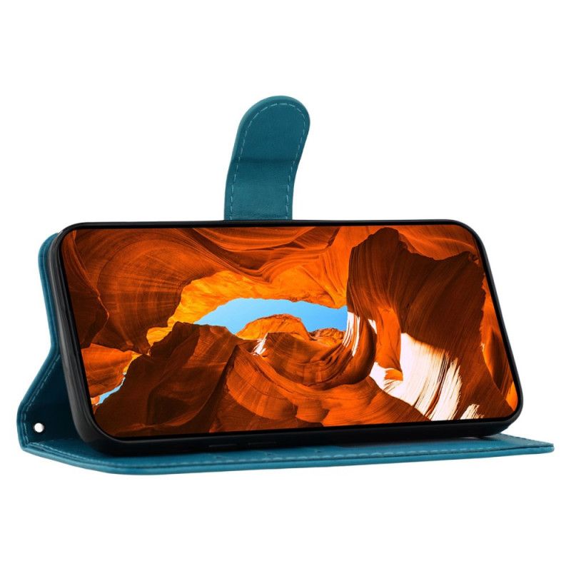 Folio Deksel Realme C75 Ensfarget Beskyttelse Deksel