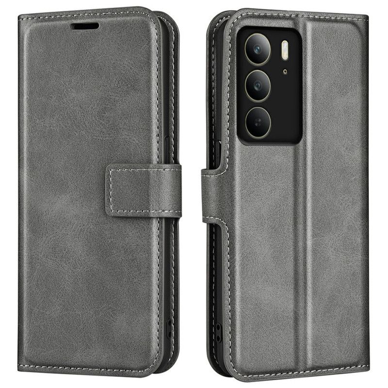 Folio Deksel Realme C75 Skinnstil