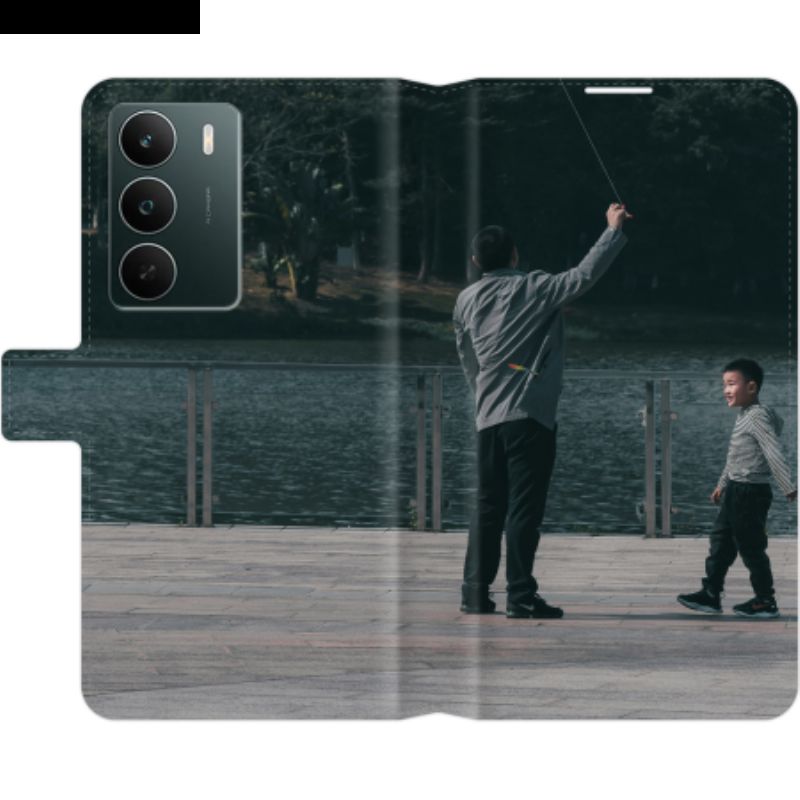 Lærdeksel Folio Deksel Realme C75 Mobildeksel Kreativ