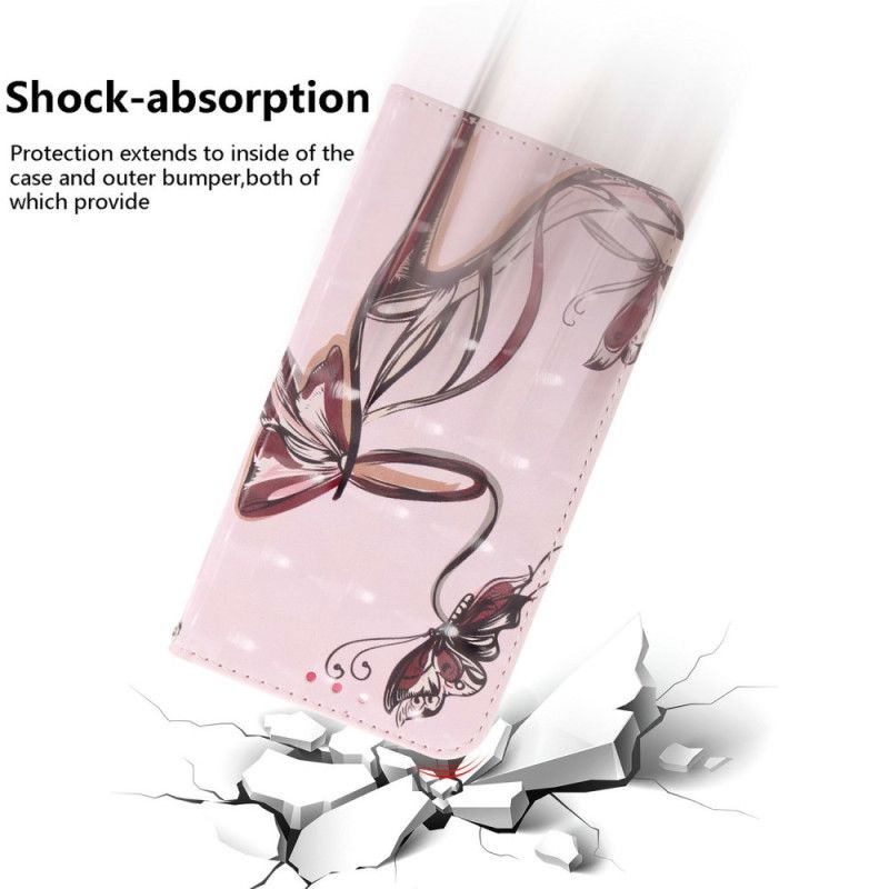 Lærdeksel Folio Deksel Realme C75 Mobildeksel Pumps Med Stropper