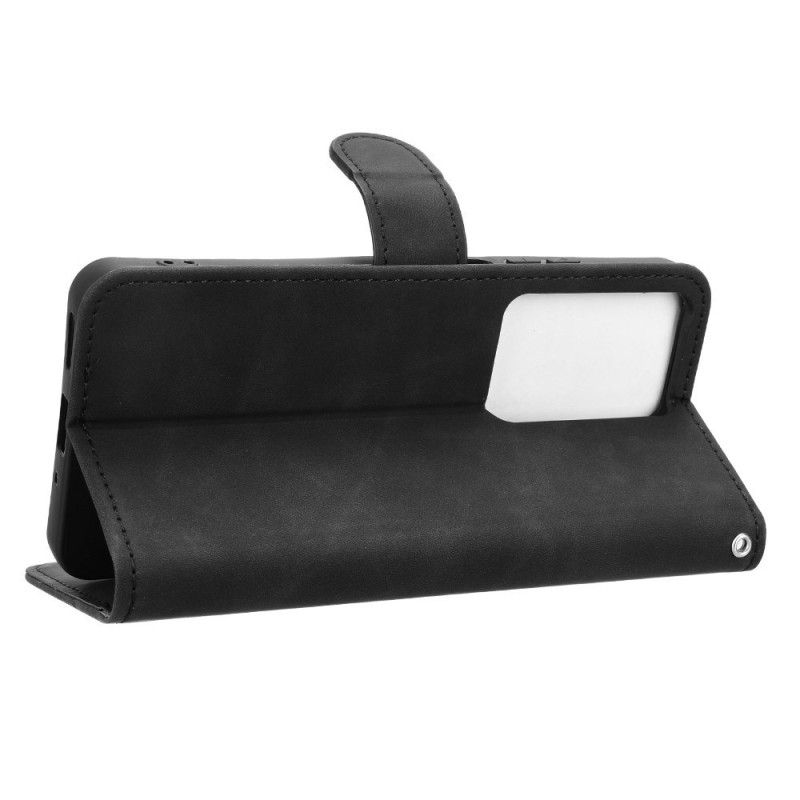 Lærdeksel Folio Deksel Realme C75 Mobildeksel Semsket Skinneffekt