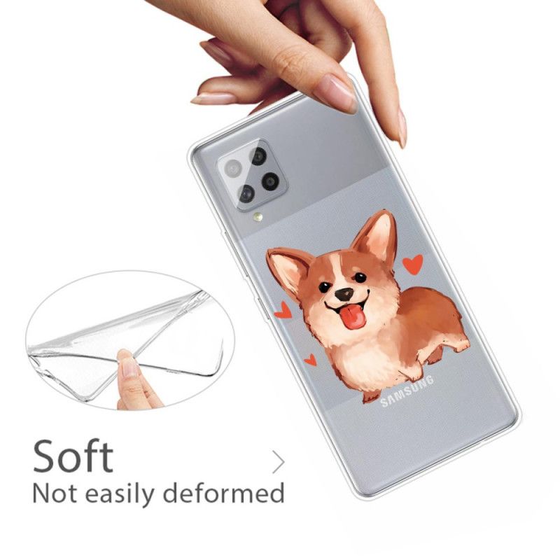 Deksel Samsung Galaxy A42 5G Mobildeksel Den Lille Hunden Min