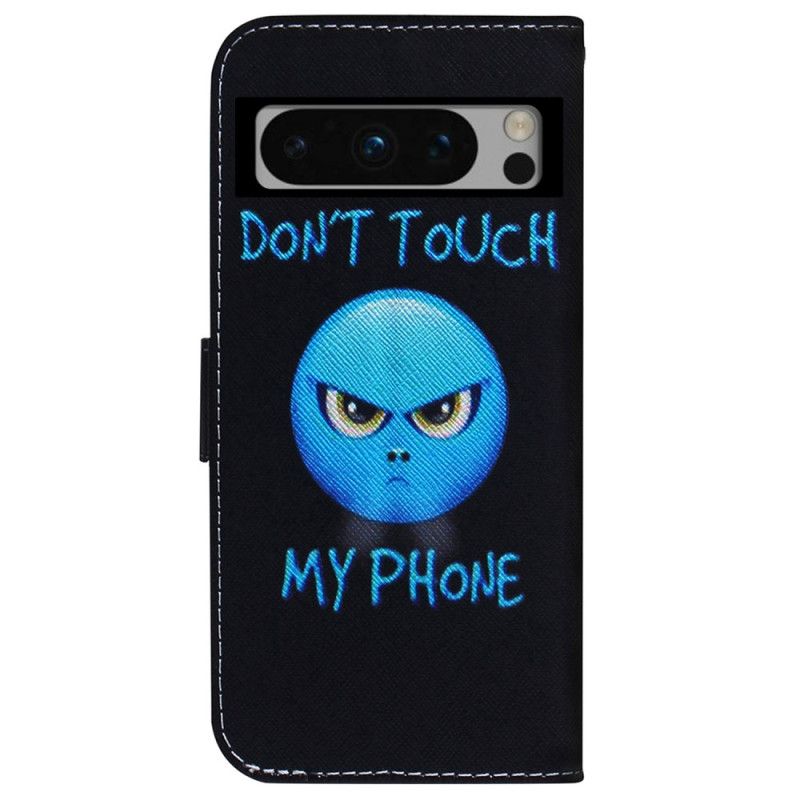 Folio Deksel Google Pixel 8 Pro Telefon Emoji