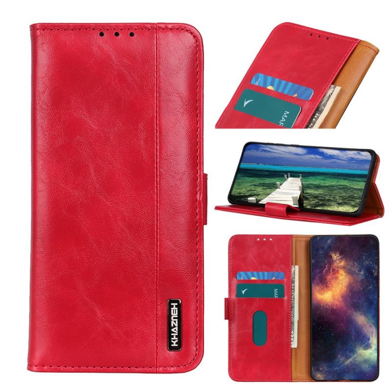 Folio Deksel Huawei Nova 8i / Honor 50 Lite Khazneh Elegance Leather Style