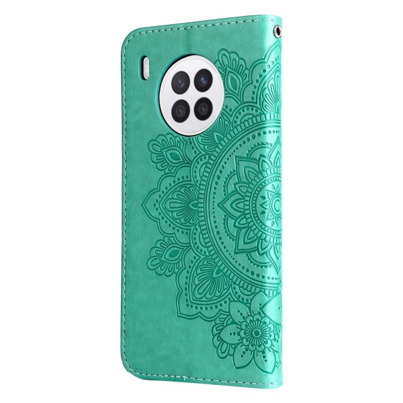 Folio Deksel Huawei Nova 8i / Honor 50 Lite Mandala Beskyttelse Deksel