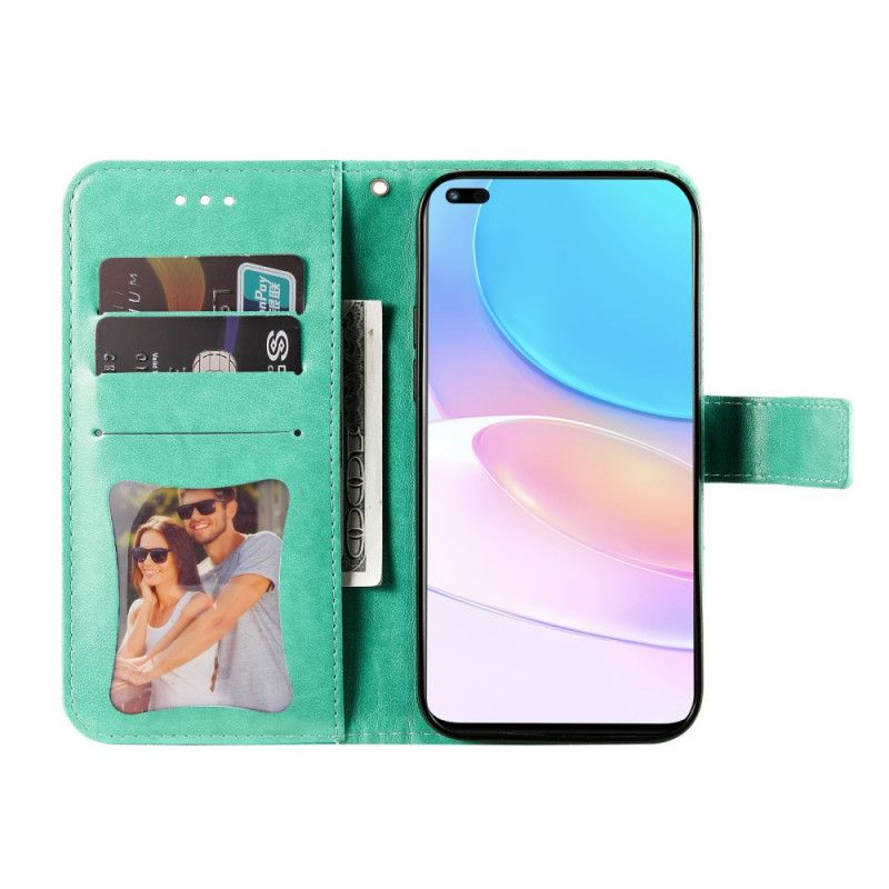 Folio Deksel Huawei Nova 8i / Honor 50 Lite Mandala Beskyttelse Deksel