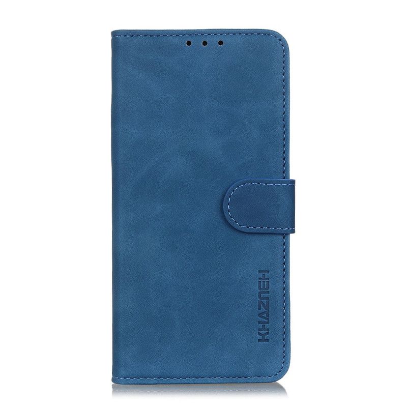 Folio Deksel Til Huawei Nova 8i / Honor 50 Lite Khazneh Vintage Skinneffekt