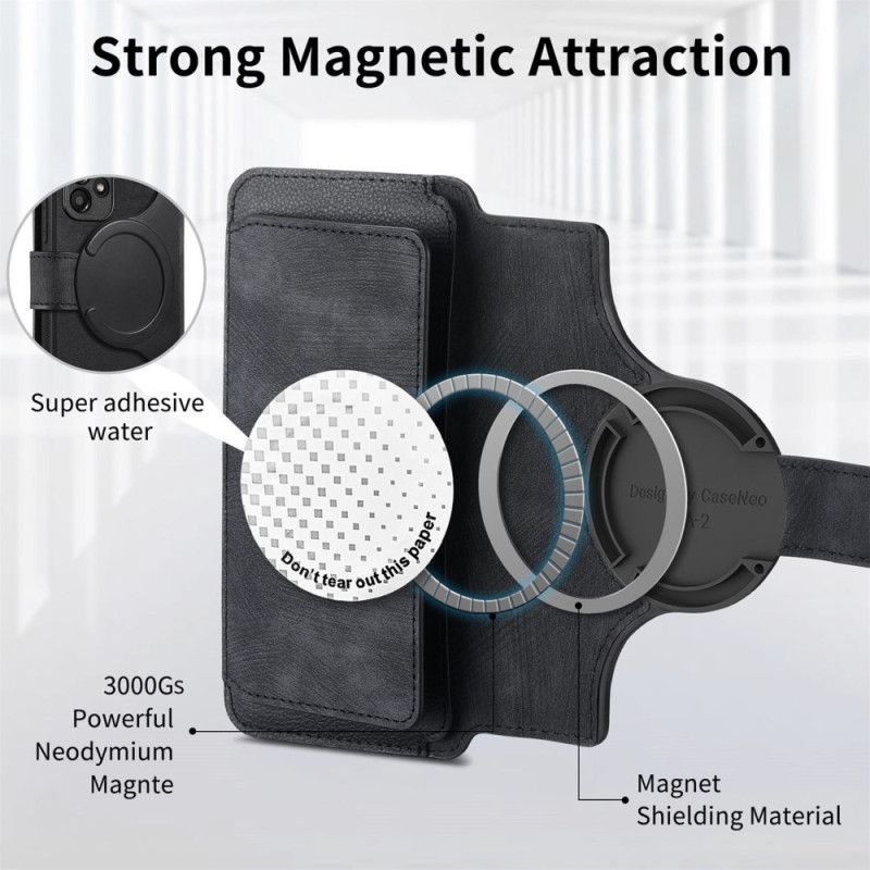 Folio Deksel Oppo Reno 14 5g Avtakbart Etui Caseneo Beskyttelse Deksel