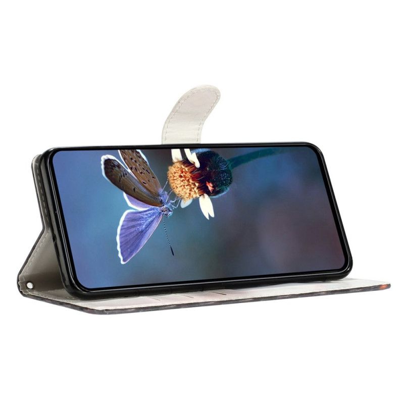 Folio Deksel Oppo Reno 14 5g Blått Element Beskyttelse Deksel