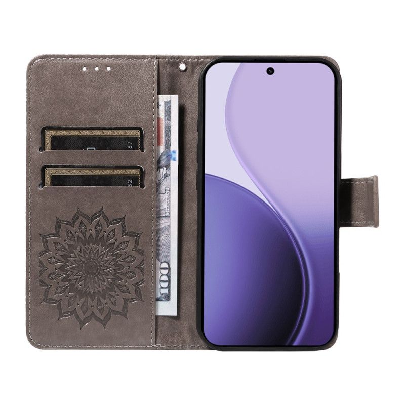 Folio Deksel Oppo Reno 14 5g Flamboyant Mandala
