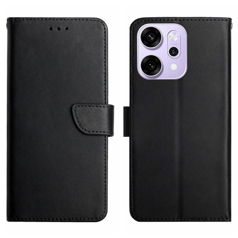 Folio Deksel Oppo Reno 14 5g Nappaskinn