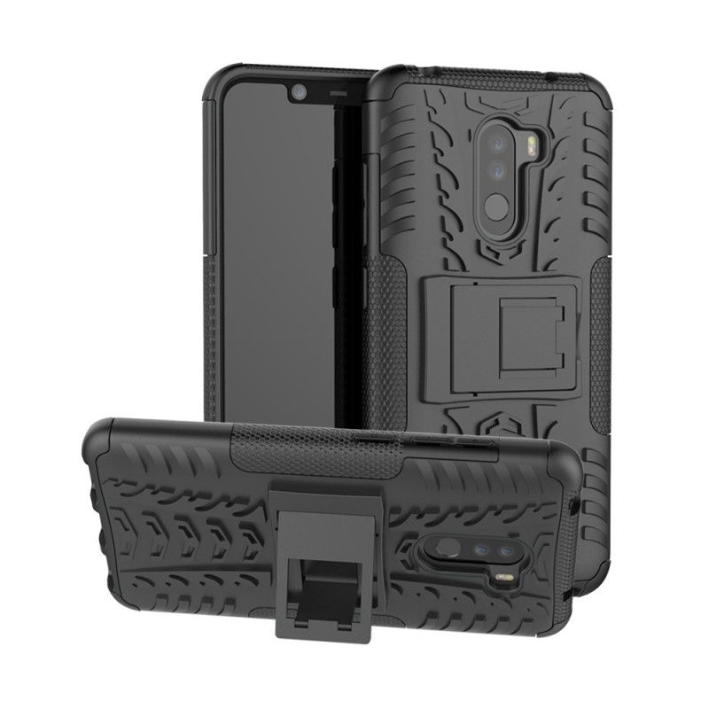 Deksel Xiaomi Pocophone F1 Svart Mobildeksel Ultrabestandig
