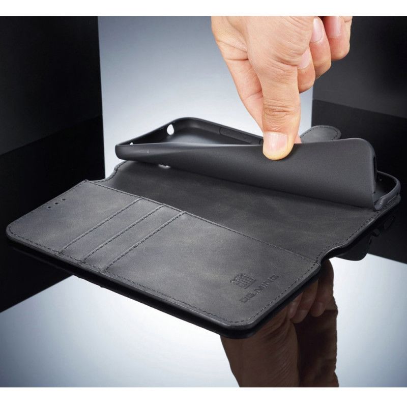 Folio Deksel Xiaomi Pocophone F1 Svart Retro Dg.Ming
