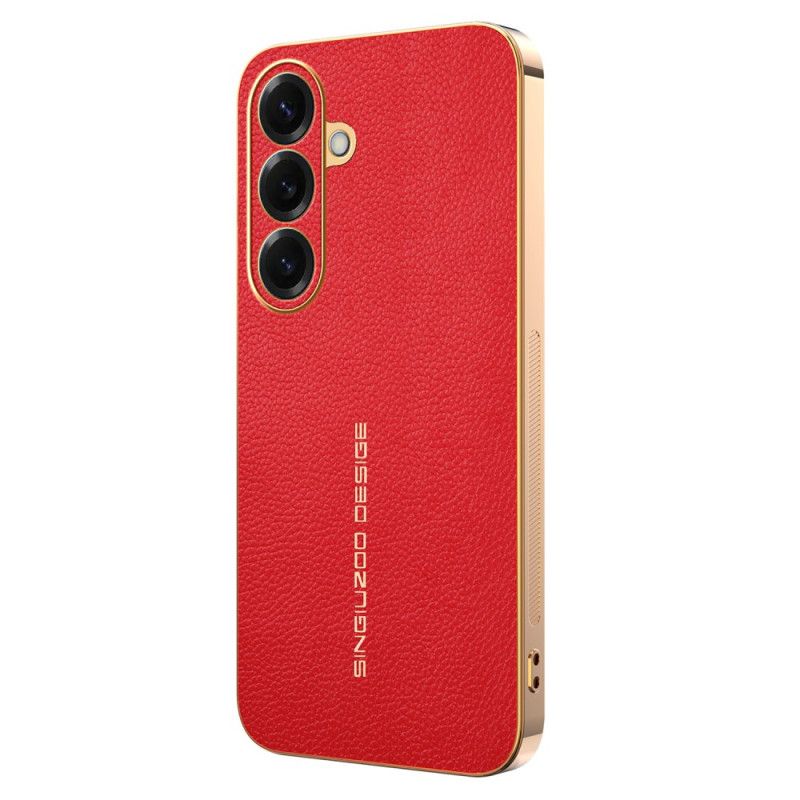 Deksel Samsung Galaxy S26 Litchi Tekstur