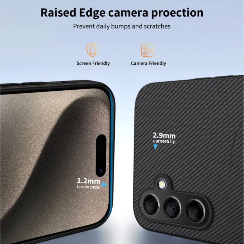 Deksel Samsung Galaxy S26 Magnetisk Karbonfibertekstur Beskyttelse Deksel