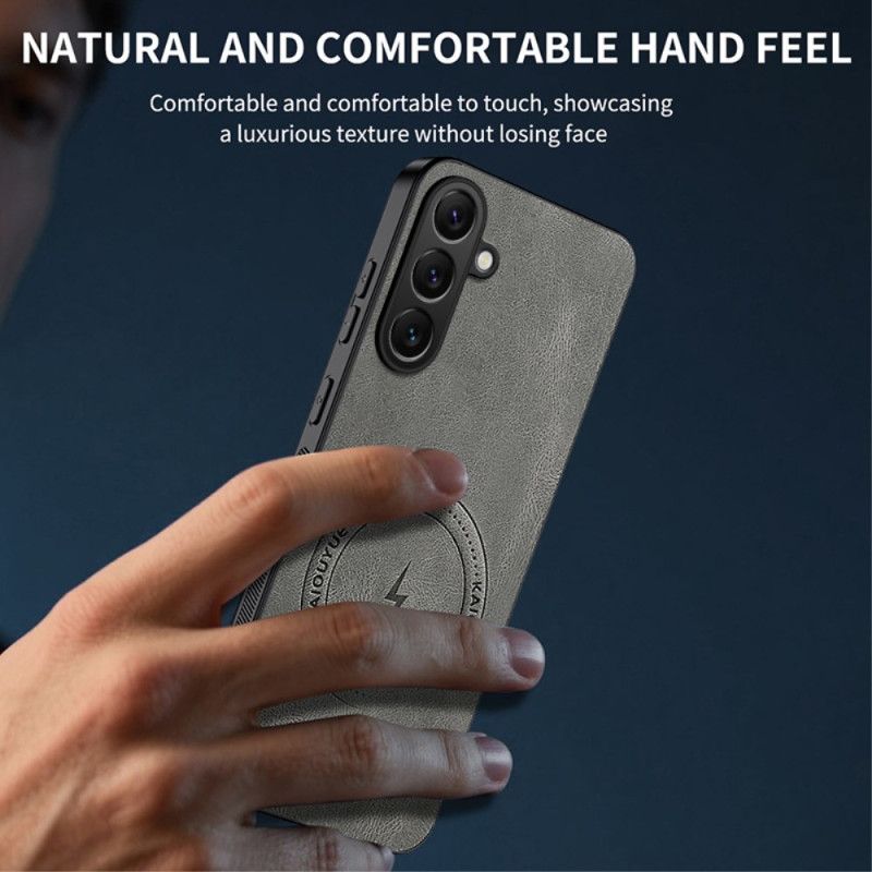 Deksel Samsung Galaxy S26 Magnetisk Nappatekstur