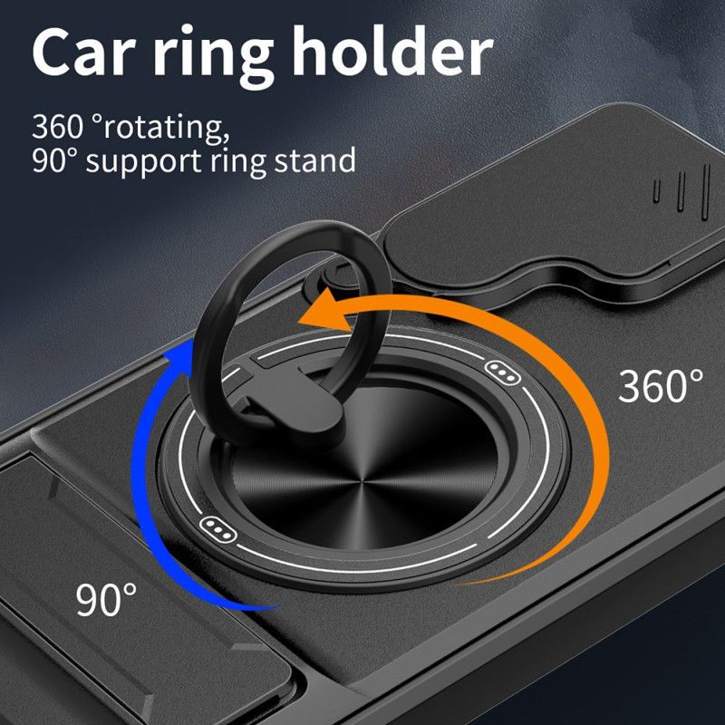 Deksel Samsung Galaxy S26 Magnetisk Sammenleggbar Ringholder Og Kamerabeskytter