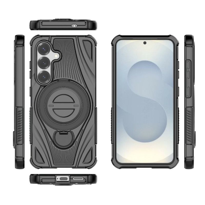 Deksel Samsung Galaxy S26 Mobildeksel Magnetisk Med Roterende Stativ