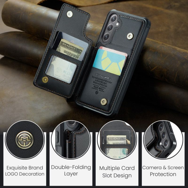 Deksel Samsung Galaxy S26 Rfid-blokkering Og 5 Kortspor Caseme