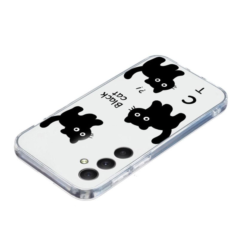 Deksel Samsung Galaxy S26 Svarte Katter Beskyttelse Deksel