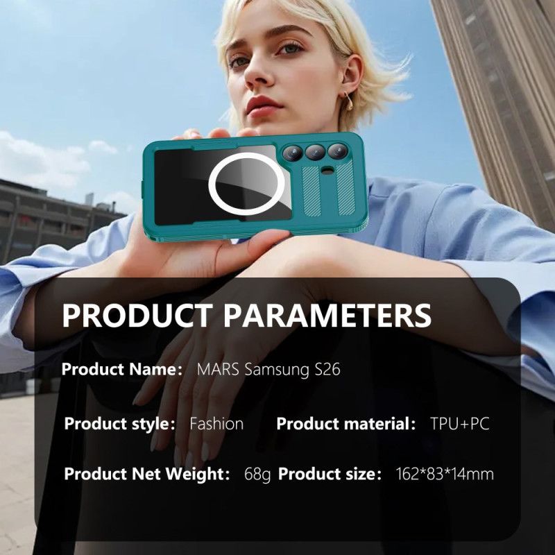 Deksel Samsung Galaxy S26 Vanntett Redpepper