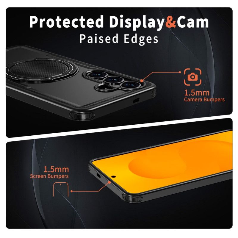 Deksel Til Samsung Galaxy S26 Magnetisk Og Roterende Stativ