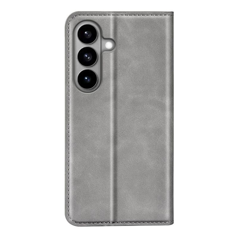 Folio Deksel Lær Samsung Galaxy S26 Mobildeksel Lærstil