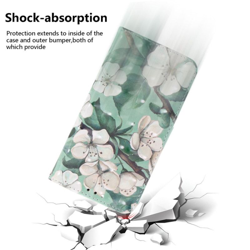 Folio Deksel Samsung Galaxy S26 Akvarellblomster