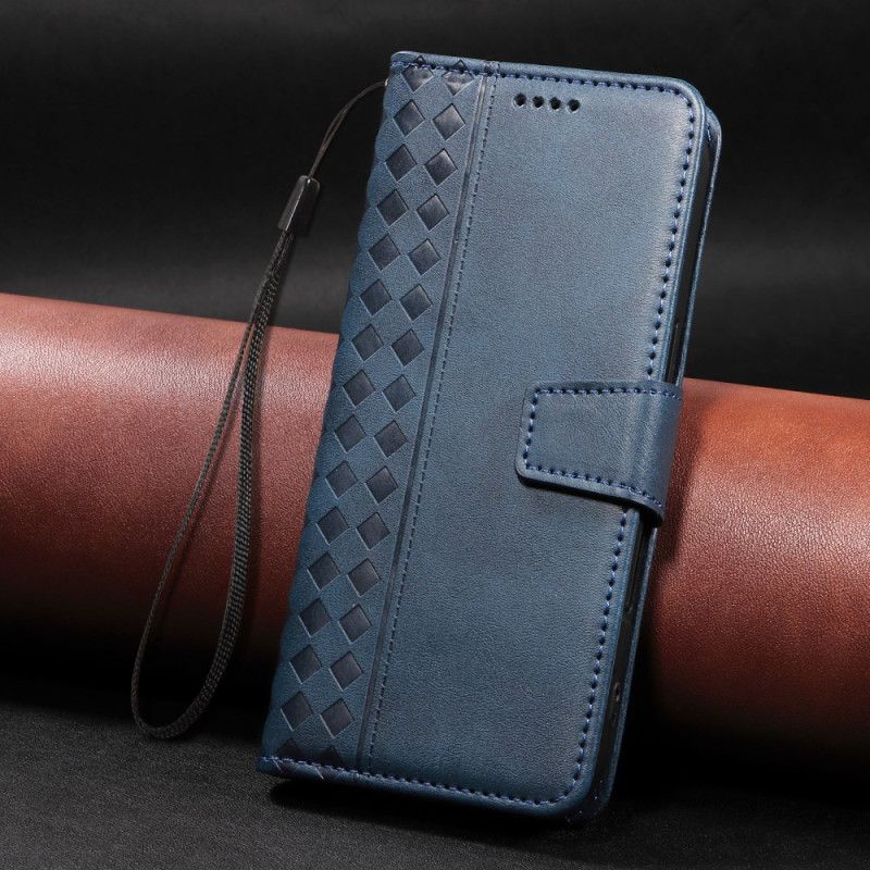 Folio Deksel Samsung Galaxy S26 Diamantmønster