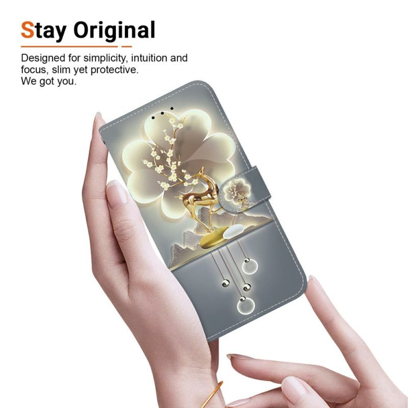 Folio Deksel Samsung Galaxy S26 Hjort Beskyttelse Deksel