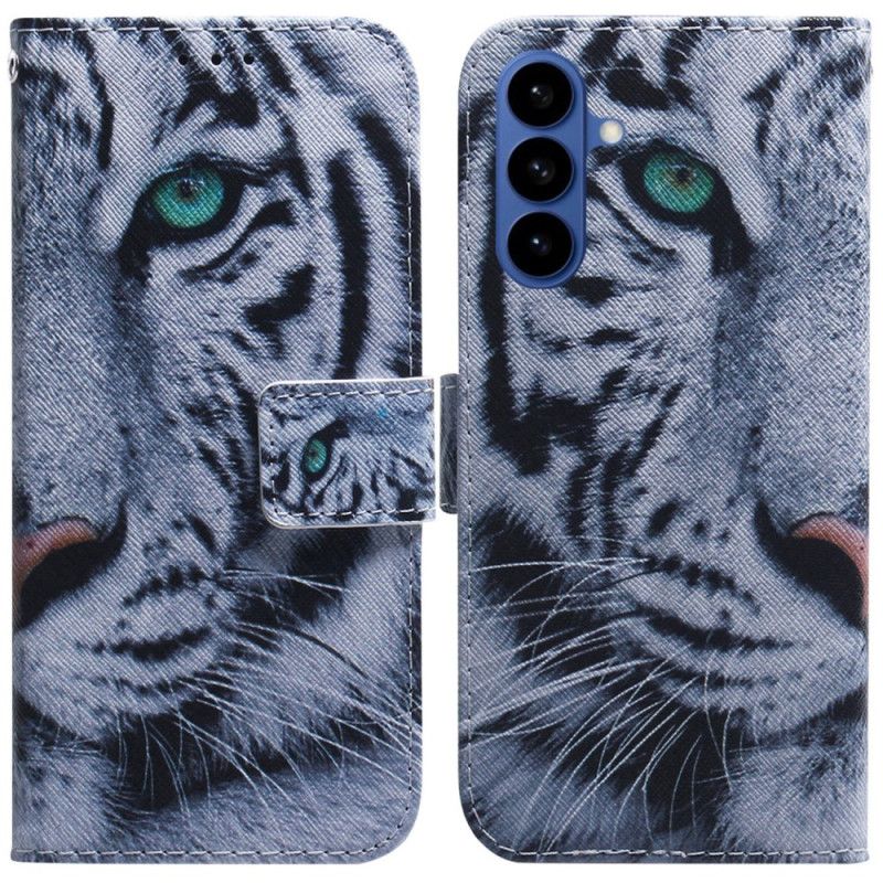Folio Deksel Samsung Galaxy S26 Hvit Tiger