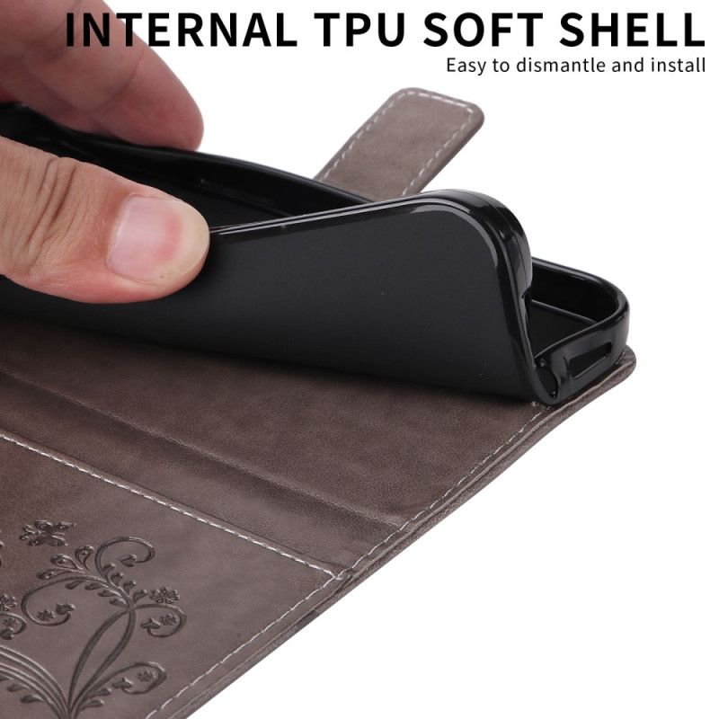 Folio Deksel Samsung Galaxy S26 Kjempestore Sommerfugler