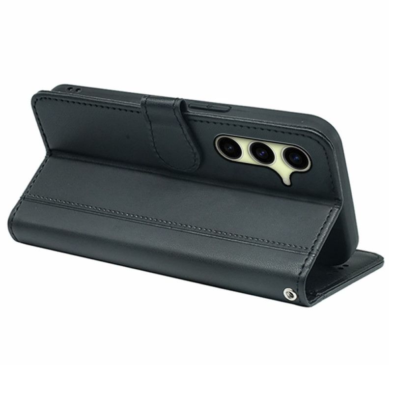 Folio Deksel Samsung Galaxy S26 Magnetisk Lukking Og Håndleddsrem Beskyttelse Deksel