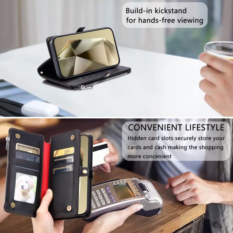 Folio Deksel Samsung Galaxy S26 Premium Design Beskyttelse Deksel