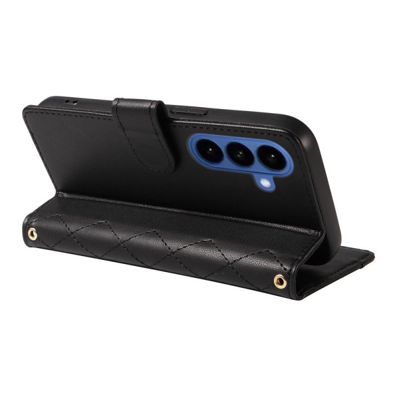 Folio Deksel Samsung Galaxy S26 Vattert Med Stropper Beskyttelse Deksel