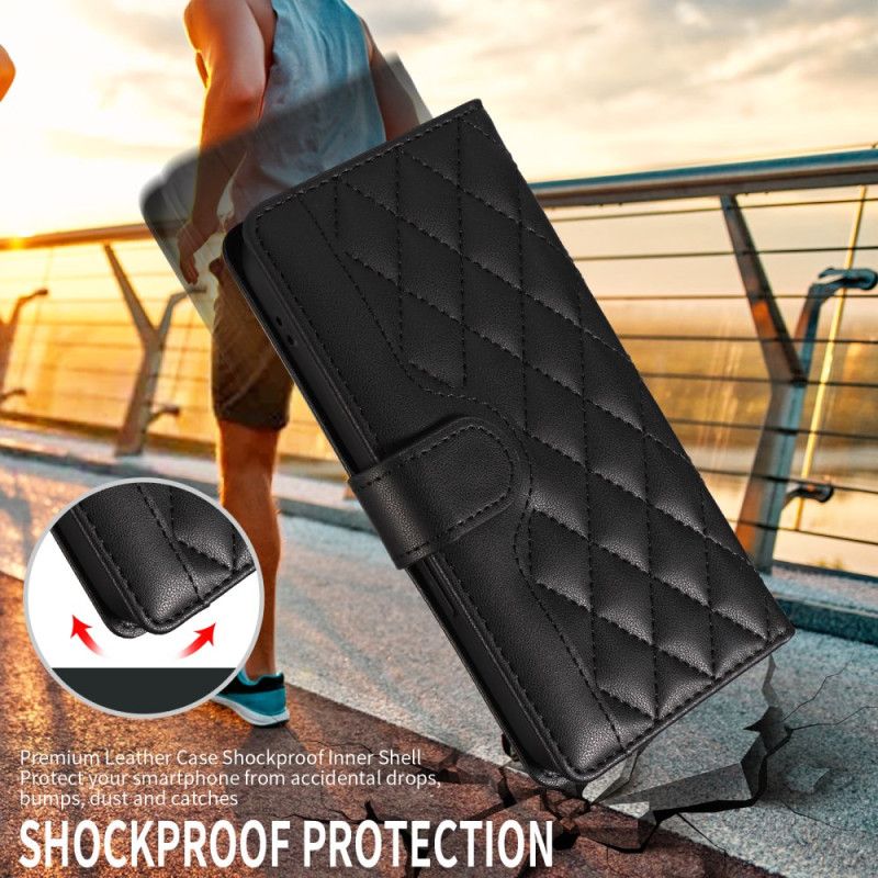 Folio Deksel Samsung Galaxy S26 Vattert Med Stropper Beskyttelse Deksel