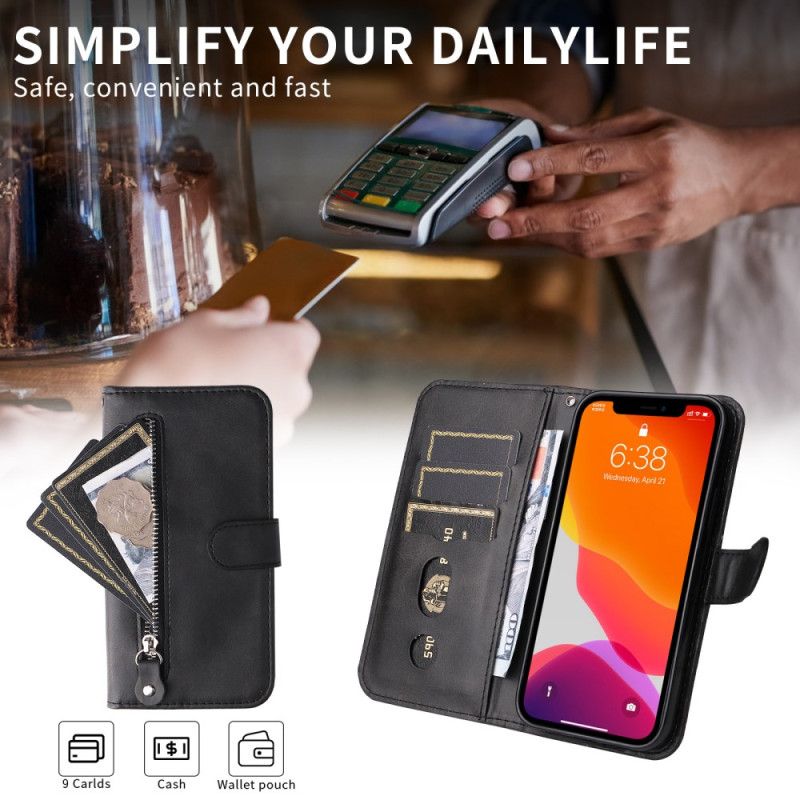 Folio Deksel Til Samsung Galaxy S26 Glidelåslomme