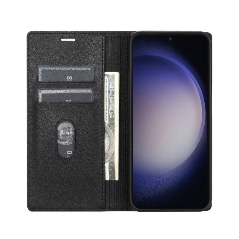 Folio Deksel Til Samsung Galaxy S26 Magnetisk Lukking Med Læreffekt