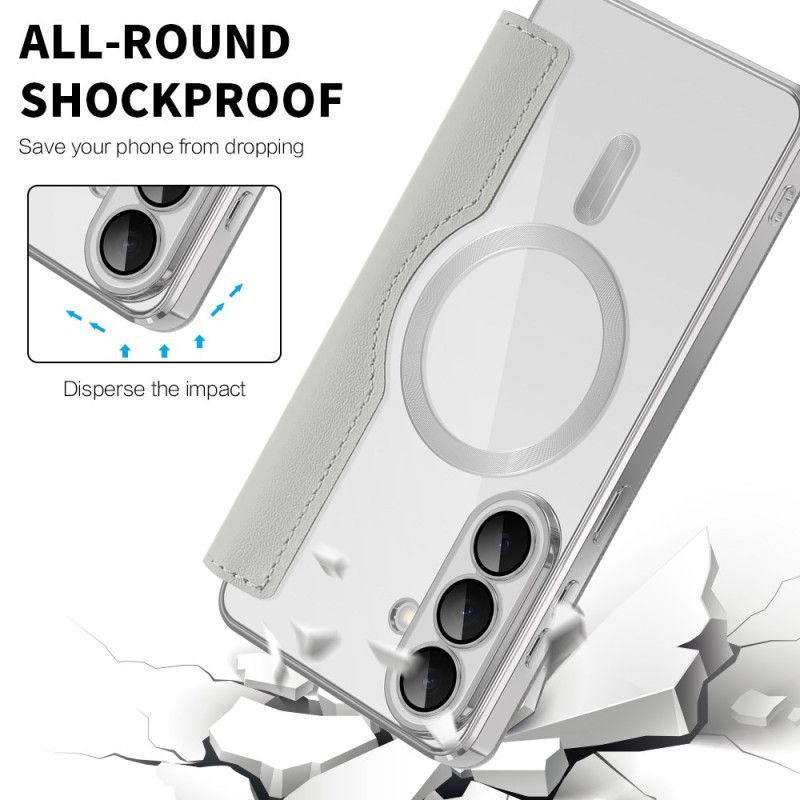 Folio Deksel Til Samsung Galaxy S26 Magnetisk Med Kortholder Og Rfid-beskyttelse