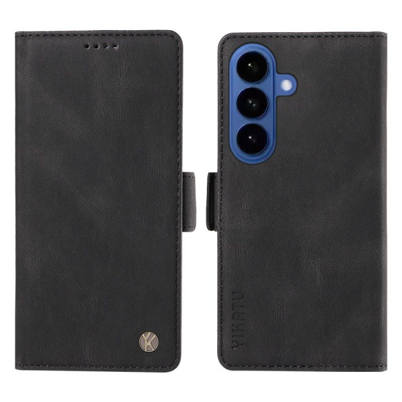 Folio Deksel Til Samsung Galaxy S26 Yikatu Semsket Skinn-effekt